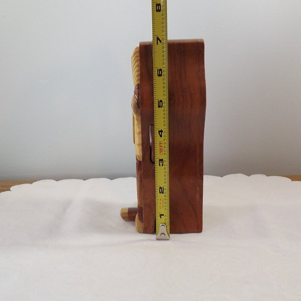 Wooden Palm Tree Puzzle Box - Picture 6 of 11
